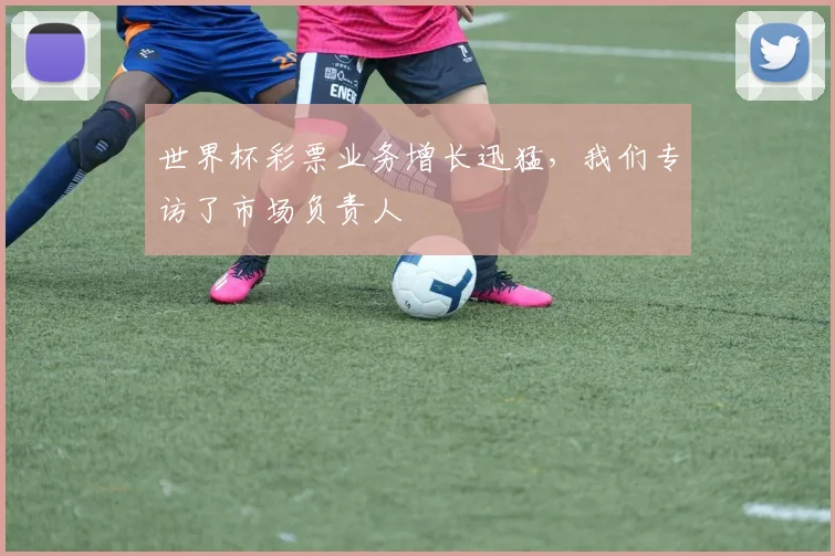 世界杯彩票业务增长迅猛，我们专访了市场负责人