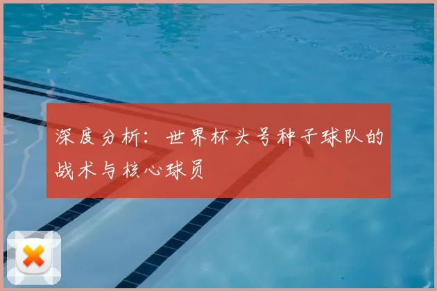 深度分析：世界杯头号种子球队的战术与核心球员