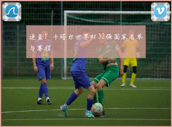速查！卡塔尔世界杯32强国家名单与赛程