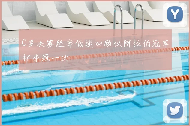 C罗决赛胜率低迷回顾仅阿拉伯冠军杯夺冠一次